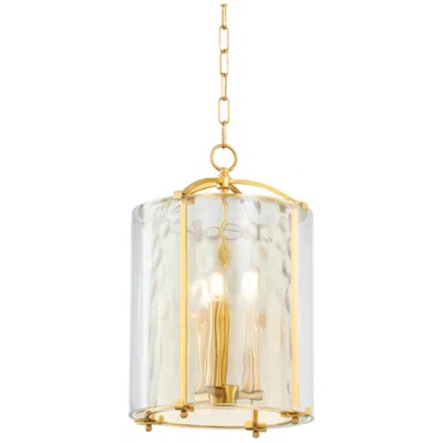 Hudson Valley Lighting Ramsey 12 In. Aged Brass Lantern
