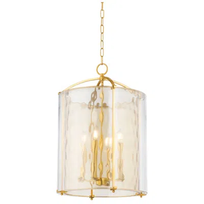 Hudson Valley Lighting Ramsey 18 In. Aged Brass Lantern