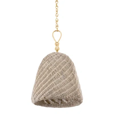 Hudson Valley Lighting Reina Pendant By Becki Owens In Gold Leaf