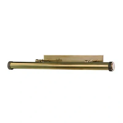 Hudson Valley Lighting Ridgewood 4 Light Picture Light In Aged Brass
