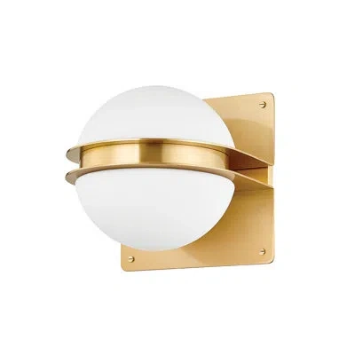 Hudson Valley Lighting Rudolf 2 Light Wall Sconce In Brass