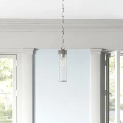 Hudson Valley Lighting Soriano 1 Light Pendant In Polished Nickel