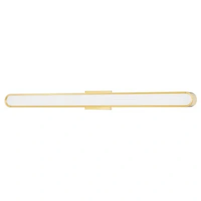 Hudson Valley Lighting Starkey 1 Light Bath And Vanity In Aged Brass