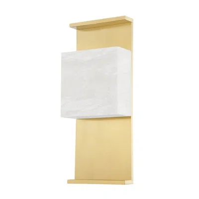 Hudson Valley Lighting Stern 2 - Light Dimmable Flush Mount In Aged Brass