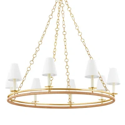 Hudson Valley Lighting Swanton 8 Light Chandelier