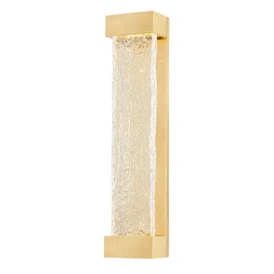 Hudson Valley Lighting Wharton 1 Light Wall Sconce In Brass