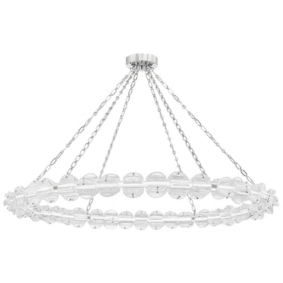 Hudson Valley Lindley Lg Led Chandelier P Nickel