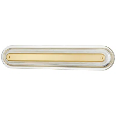 Hudson Valley Litton 5.75" Wide Aged Brass 1 Light Led Wall Sconce
