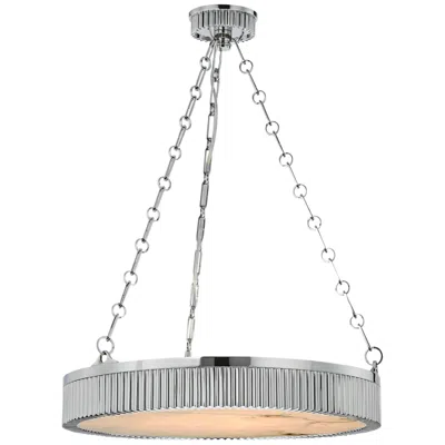 Hudson Valley Lynden 22" Wide Polished Nickel Pendant Light