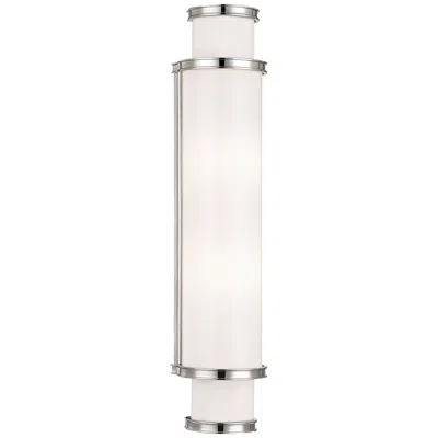 Hudson Valley Malcolm Led Bath Bracket Plshd Nckl