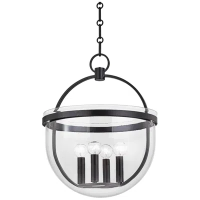 Hudson Valley Malloy 15.5" Wide Aged Iron 4 Light Lantern