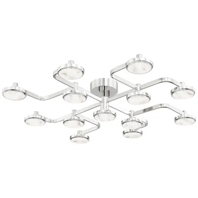 Hudson Valley Meander 43.3" Wide 13-light Modern Led Ceiling Light
