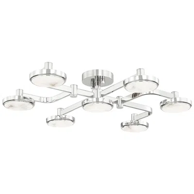 Hudson Valley Meander 6 Light Chandelier P Nickel