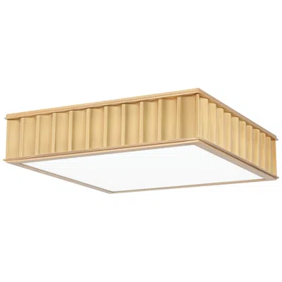 Hudson Valley Middlebury 16" Wide Aged Brass Ceiling Light