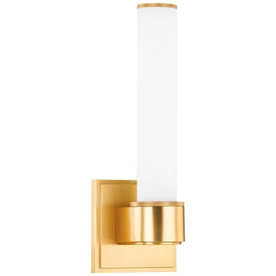 Hudson Valley Mill Valley 12 1/4"h Aged Brass Wall Sconce
