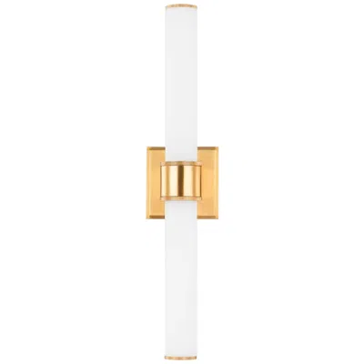 Hudson Valley Mill Valley 20" High Brass 2-light Bath Light
