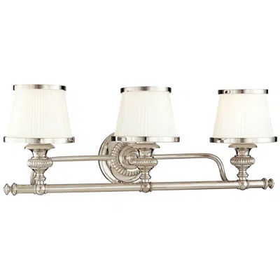 Hudson Valley Milton 24 3/4"w Polished Nickel Bath Light