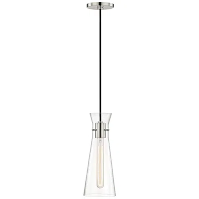 Hudson Valley Mitzi Anya 5 1/2" Wide Polished Nickel Mini Pendant