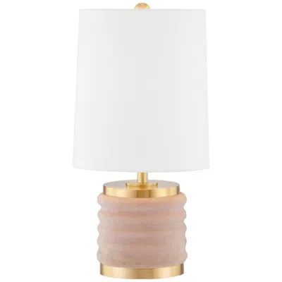 Hudson Valley Mitzi Bethany 16" High Blush Accent Table Lamp