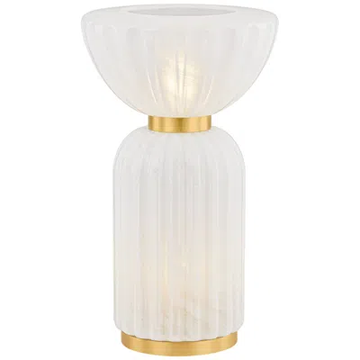 Hudson Valley Mitzi Cordelia Table Lamp 9.75" In Aged Brass