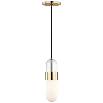 Hudson Valley Mitzi Emilia 4 3/4" Wide Polished Brass Led Mini Pendant