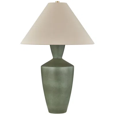 Hudson Valley Mitzi Hartley Table Lamp Aged Brass/ceramic Honeydew