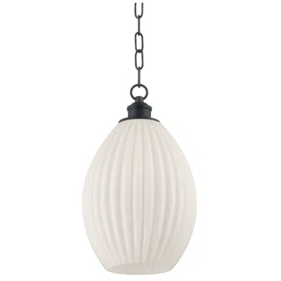 Hudson Valley Mitzi Hillary 18" Old Bronze 1 Light Pendant