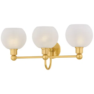 Hudson Valley Mitzi Jerica Bath And Vanity 24.5" In Aged Brass