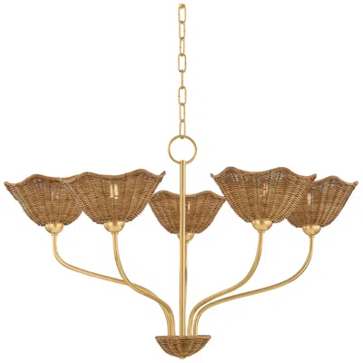 Hudson Valley Mitzi Kehlani Chandelier Aged Brass