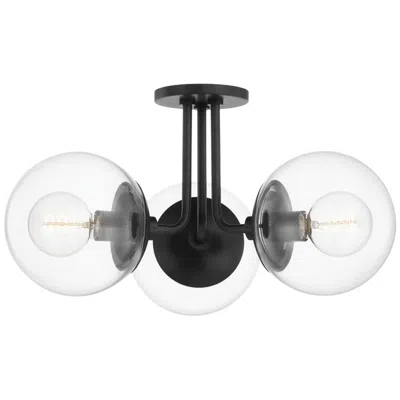 Hudson Valley Mitzi Meadow 20 1/4" Wide Old Bronze 3-light Ceiling Light