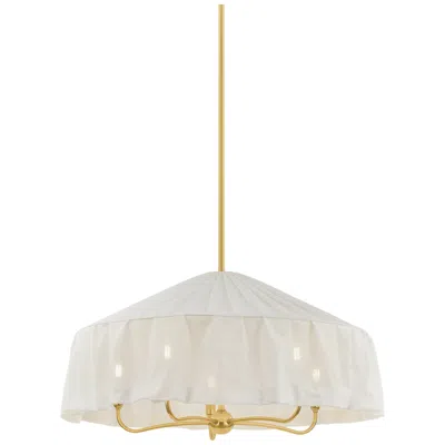 Hudson Valley Mitzi Shivonne Chandelier Aged Brass