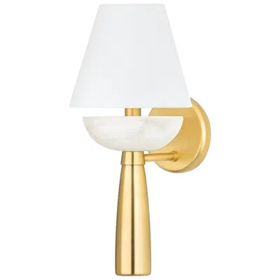 Hudson Valley New Windsor Wall Sconce 7.25 Inch In Aged Brass