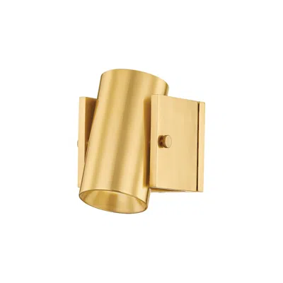 Hudson Valley Nowra 4.75" 1 Lt. Aged Brass Wall Sconce