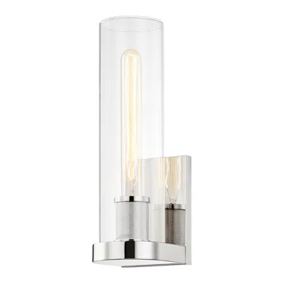 Hudson Valley Porter 13" High Polished Nickel Wall Sconce