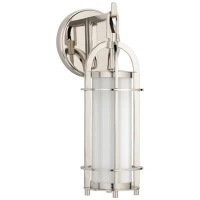 Hudson Valley Portland Collection 14 1/2" High Polished Nickel Wall Light
