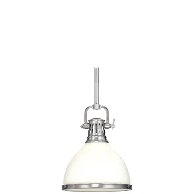 Hudson Valley Randolph 10" Wide Plshd Nickel 1 Light Pendant