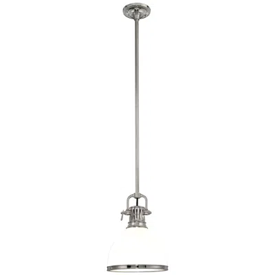 Hudson Valley Randolph 13" Wide Aged Brass 1 Light Pendant