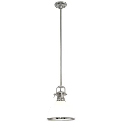 Hudson Valley Randolph 13" Wide Polished Nickel 1 Light Pendant