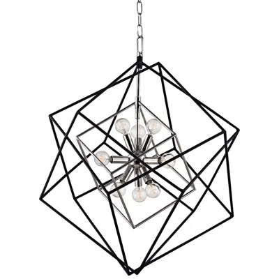 Hudson Valley Roundout 26" Wide Polished Nickel Pendant Light