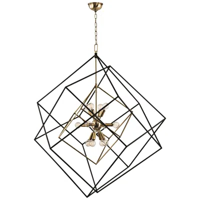 Hudson Valley Roundout 34" Wide Aged Brass Modern Pendant Light