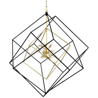 Hudson Valley Roundout 42" Wide Aged Brass 15-light Pendant Light