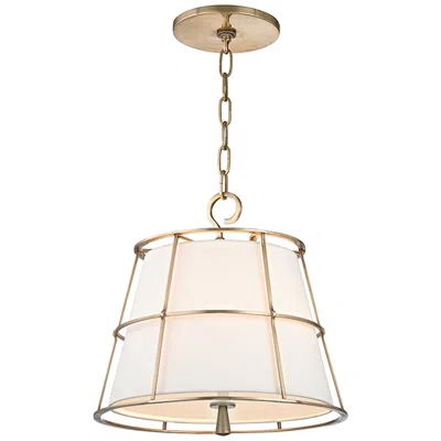 Hudson Valley Savona 15 1/2" Wide Aged Brass Pendant Light