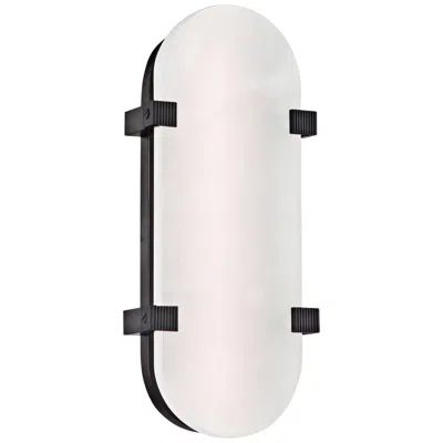 Hudson Valley Skylar 13 3/4" High Old Bronze Led Wall Sconce