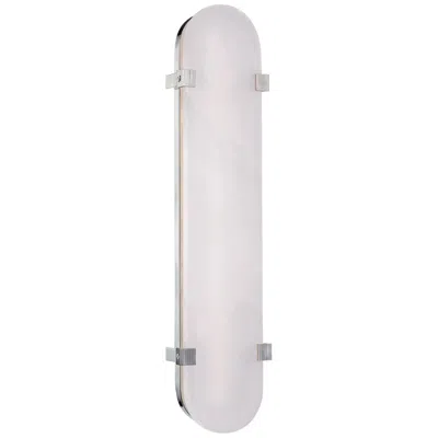 Hudson Valley Skylar 24 3/4" High Nickel Led Wall Sconce