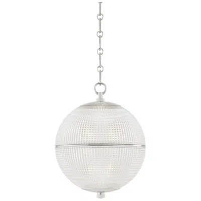 Hudson Valley Sphere No. 3 1 Light Sm Pend