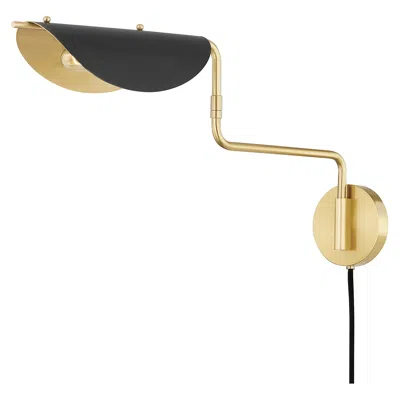 Hudson Valley Suffield 4.75 In. Steel 1 Light Portable Wall Sconce