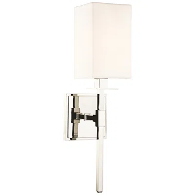 Hudson Valley Taunton 17" High Polished Nickel Wall Sconce