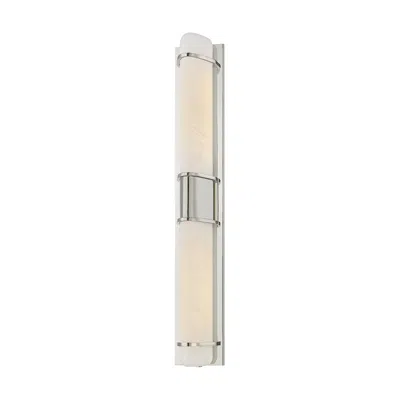 Hudson Valley Tottenville Wall Sconce 27 Inch In Polished Nickel
