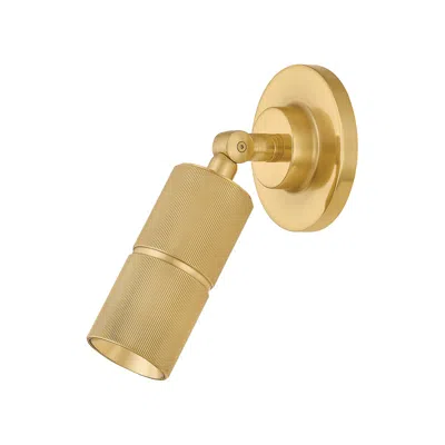 Hudson Valley Truett Wall Sconce 5 Inch In Aged Brass