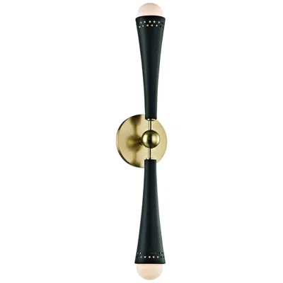Hudson Valley Tupelo 23" High Aged Brass 2-led Wall Sconce